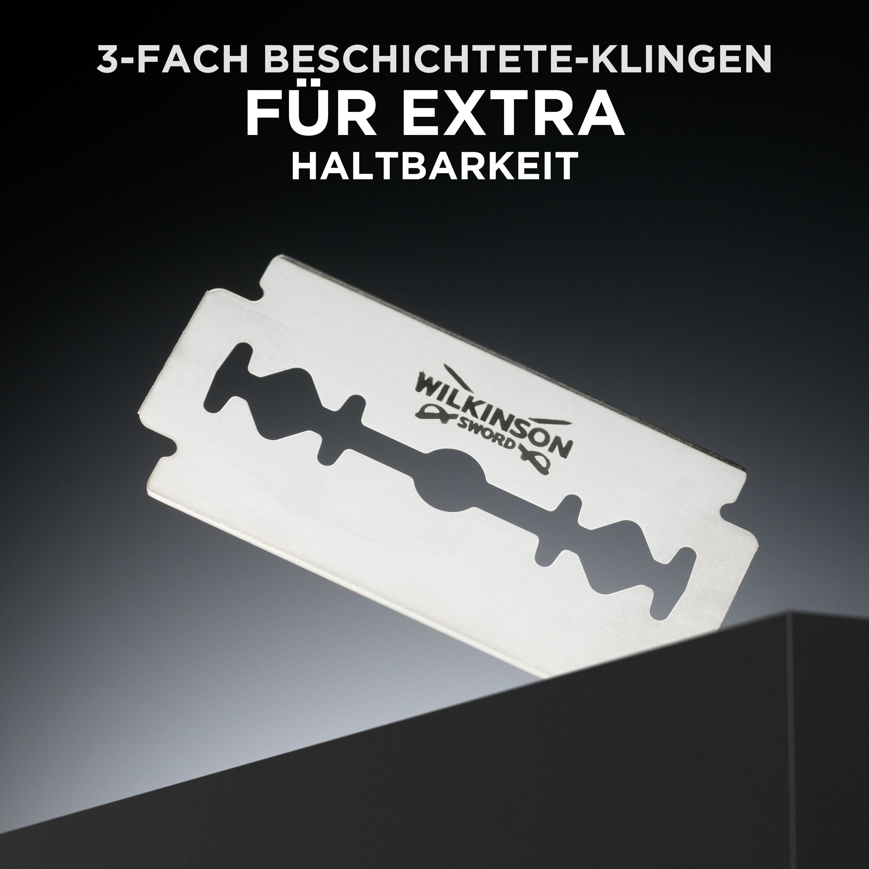Barber's Style The Edger Für Männern | Double Edge Rasierer + 5 Wechsel-Klingen