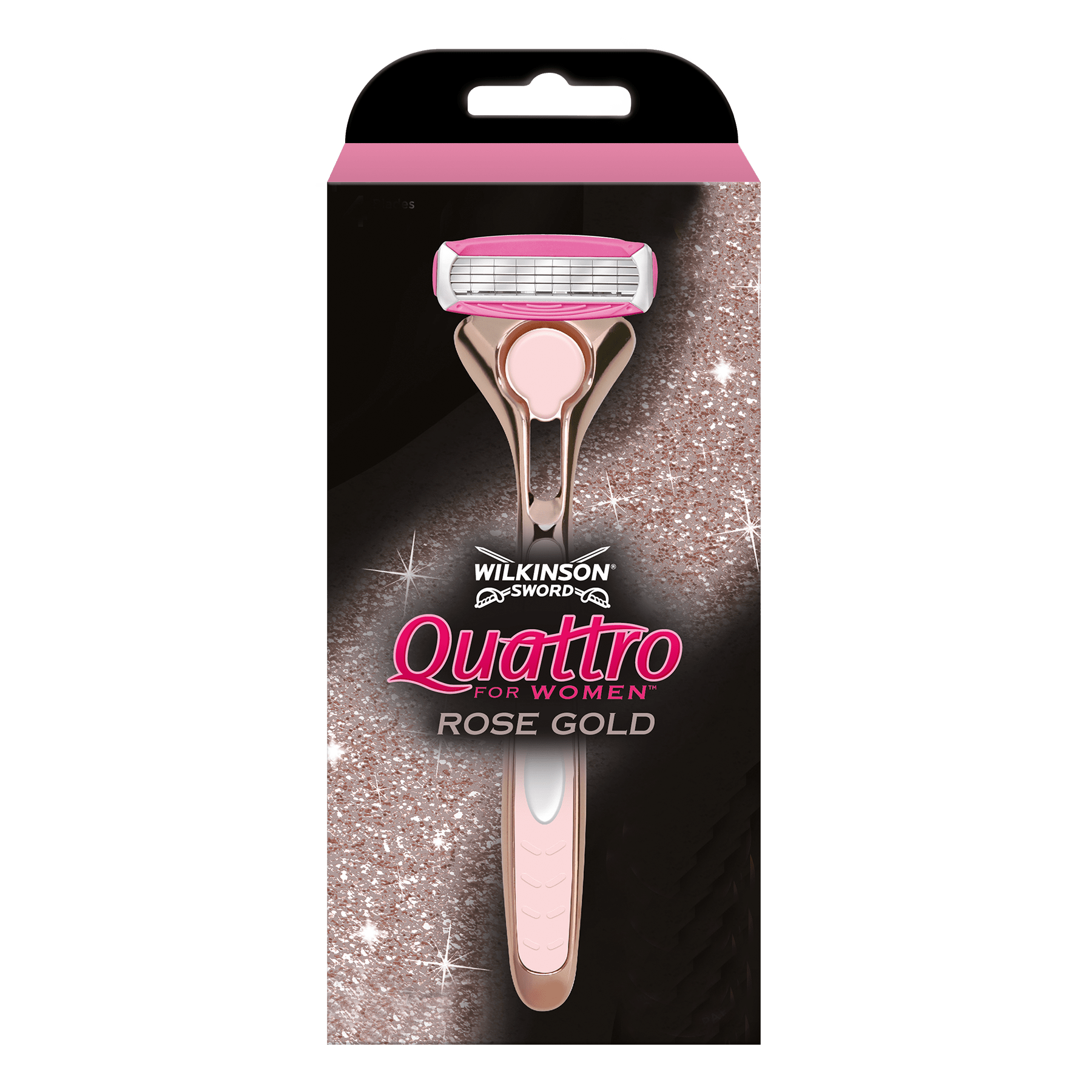Quattro For Women Rose Gold Rasierer