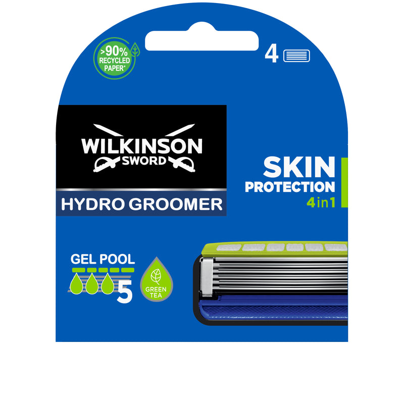 Hydro Groomer Skin Protection 4-in-1 Rasierklingen
